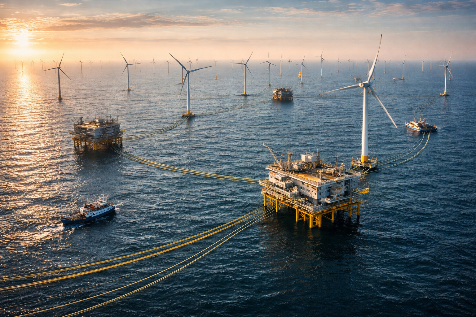 Grid sharing: 5 motivi per cui l’eolico offshore nel Mare del Nord cambierà i prezzi in Europa