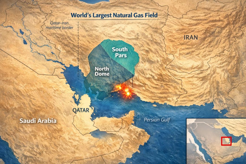 Attacco a South pars