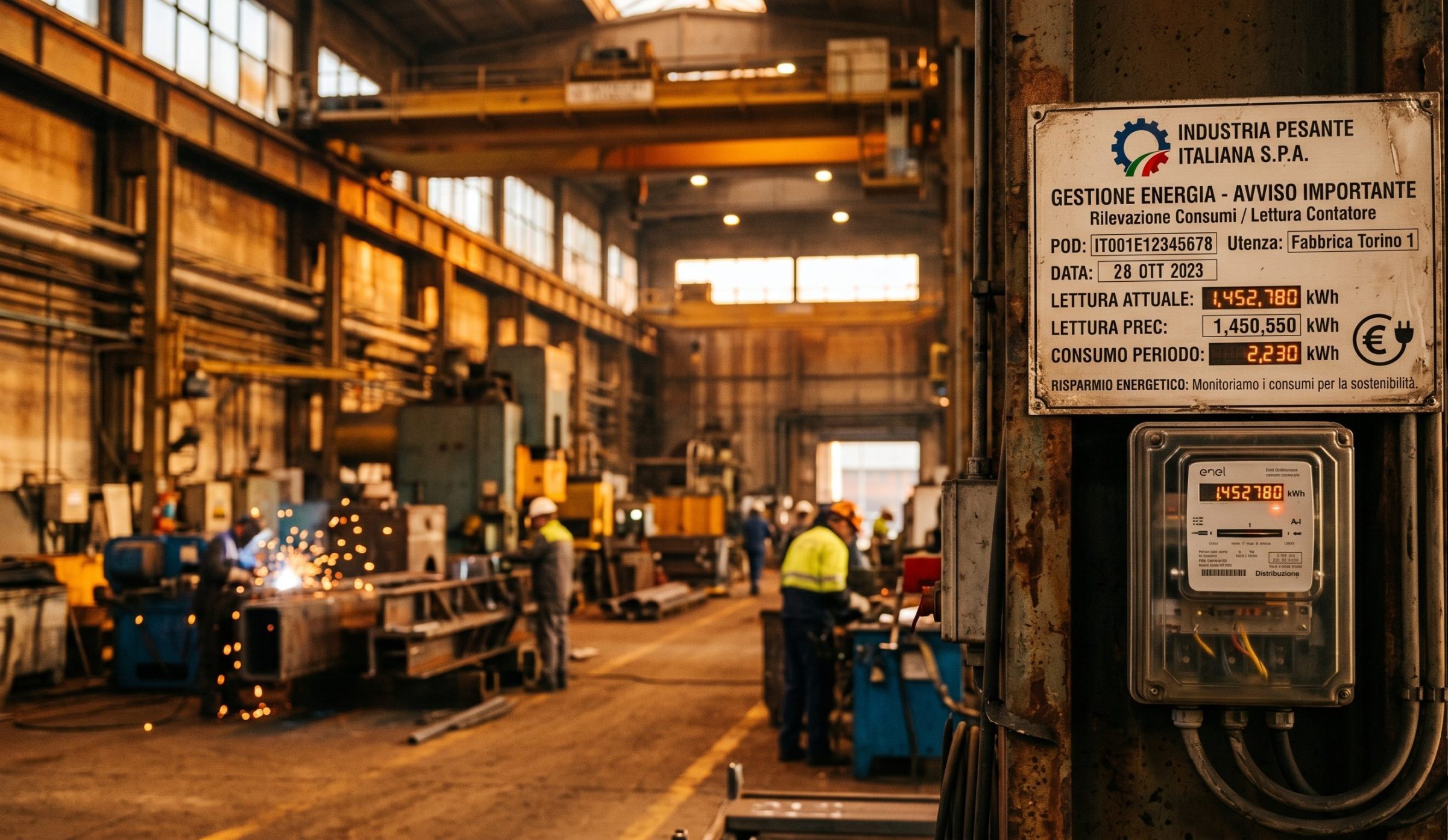 Impatto del caro energia sulle imprese italiane energy-intensive aprile 2026